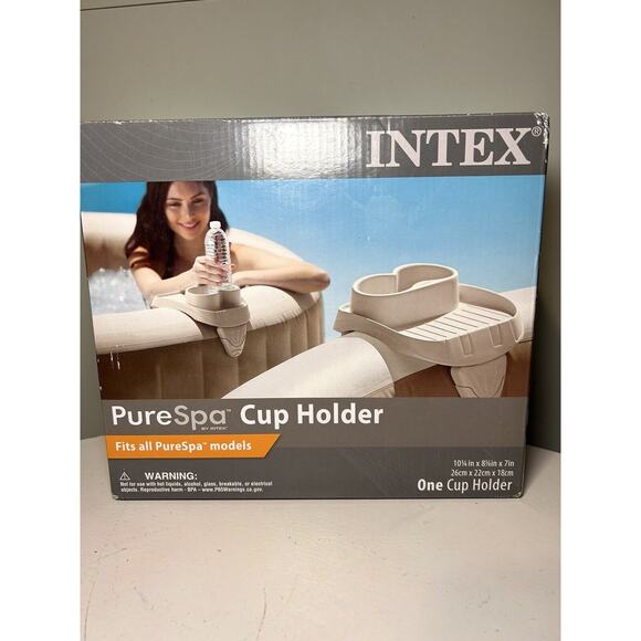 Intex PureSpa Removable Spa Cup Holder and Refreshment Tray - Picture 1 of 4